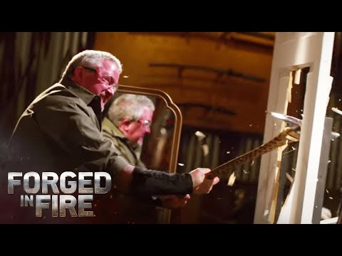 MASSIVE Fireman's Axe HITS THE TARGET (Season 8) | Forged in Fire