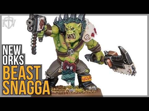 New Beast Snagga Revealed! Bigger, Better Ork Boyz?