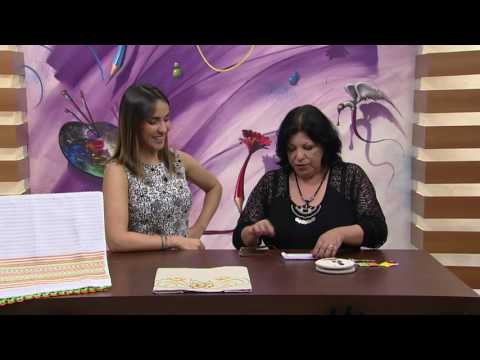 Mulher.com - 07/25/2016 - Embroidery on tea towel - Valquíria Campanelli PT1