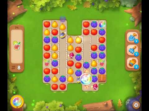 Gardenscapes Level 74 Completed