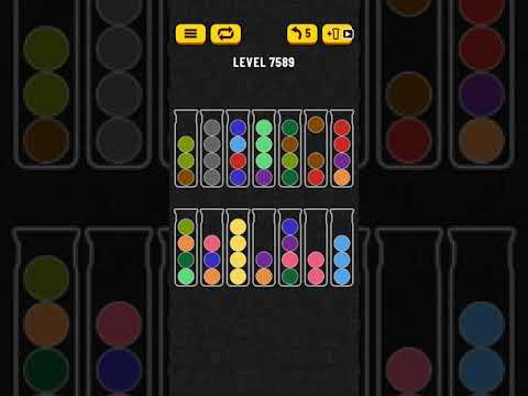 Ball Sort Puzzle Level 7589