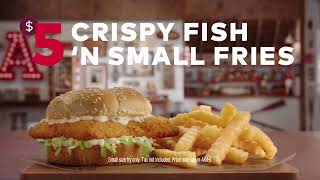 Arby's $5 Crispy Fish 'N Small Fries | Slack
