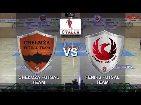 STALEX LIGA 15, CHEŁMŻA FUTSAL TEAM – FENIKS FUTSAL TEAM 06-02-2022 godz. 15:00 baraże