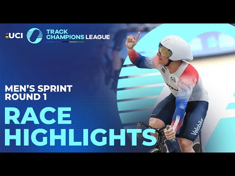 Richardson BEATS the World & Olympic champ! | Men's Sprint | Round 1 Saint-Quentin-en-Yvelines 2024
