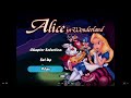 Alice In Wonderland UK DVD Menu Walkthrough 1999