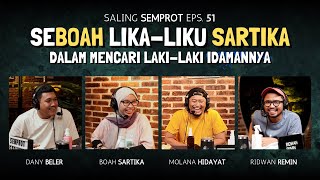Download lagu SALING SEMPROT EPS 51 - BOAH SARTIKA LAGI NYOBA MEMBOAHAYAKAN DIRINYA SENDIRI mp3