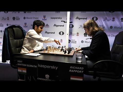 FRANCE DEFENSE!! Santosh Gujrathi Vidit vs Richard Rapport || Belgrade Grand Prix 2022 - R5