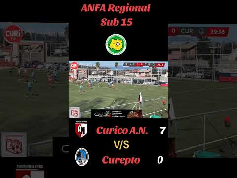 Campeonato ANFA Regional Maule Sub 15 Curicó / Curepto