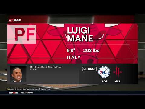 NBA 2K23; My League (2032-2033 Season Simulated)