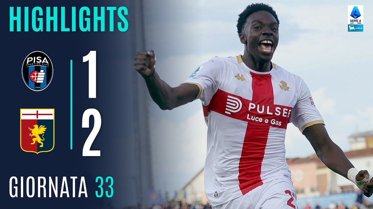 PISA-GENOA 1-2 | HIGHLIGHTS | | SERIE A ENILIVE 2025/26