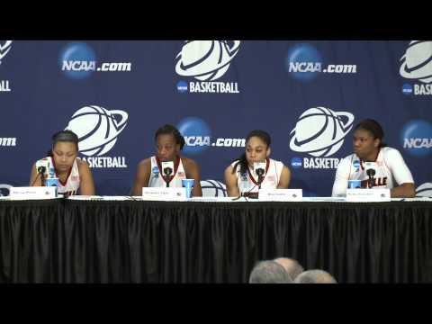 Sweet Sixteen Women's Press Conference: Louisville