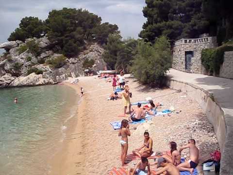 Beautiful beach, Croatia (Hrvatska) Makarska riviera, Brela, Podrace beach