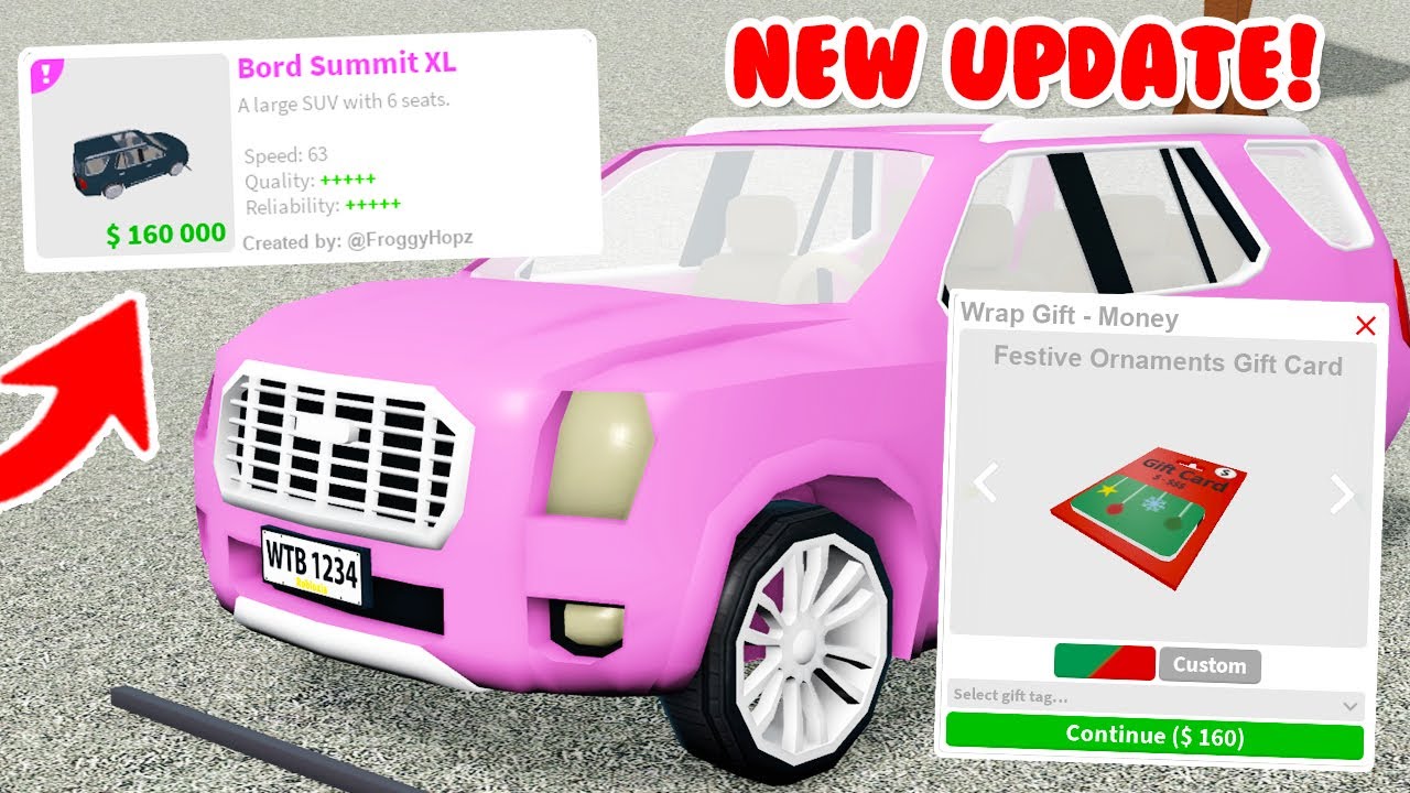 How To Get A *FREE* NEW CAR! NEW Bloxburg Christmas UPDATE 2022! Gift Wrapping, Elf Hunt, MORE!