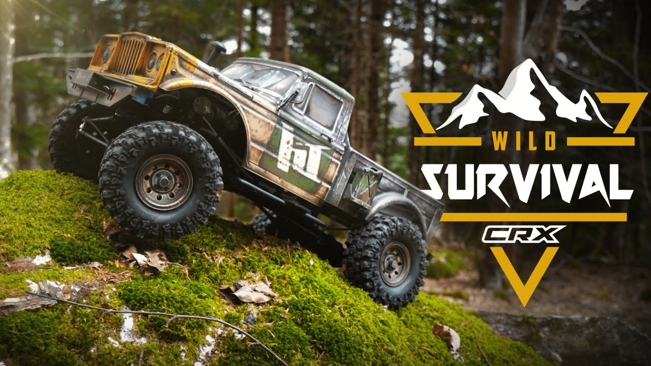 CRX šasi V1 stavebnice bez karoserie a motoru (12.8 - 325mm)