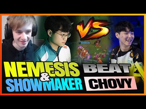 Chovy Surrounded by Nemesis and Showmaker in Korean SoloQ