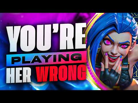 The RIGHT Way To Play Jinx (In Low Elo) - Jinx Unranked to Diamond #2 | Jinx ADC Gameplay Guide