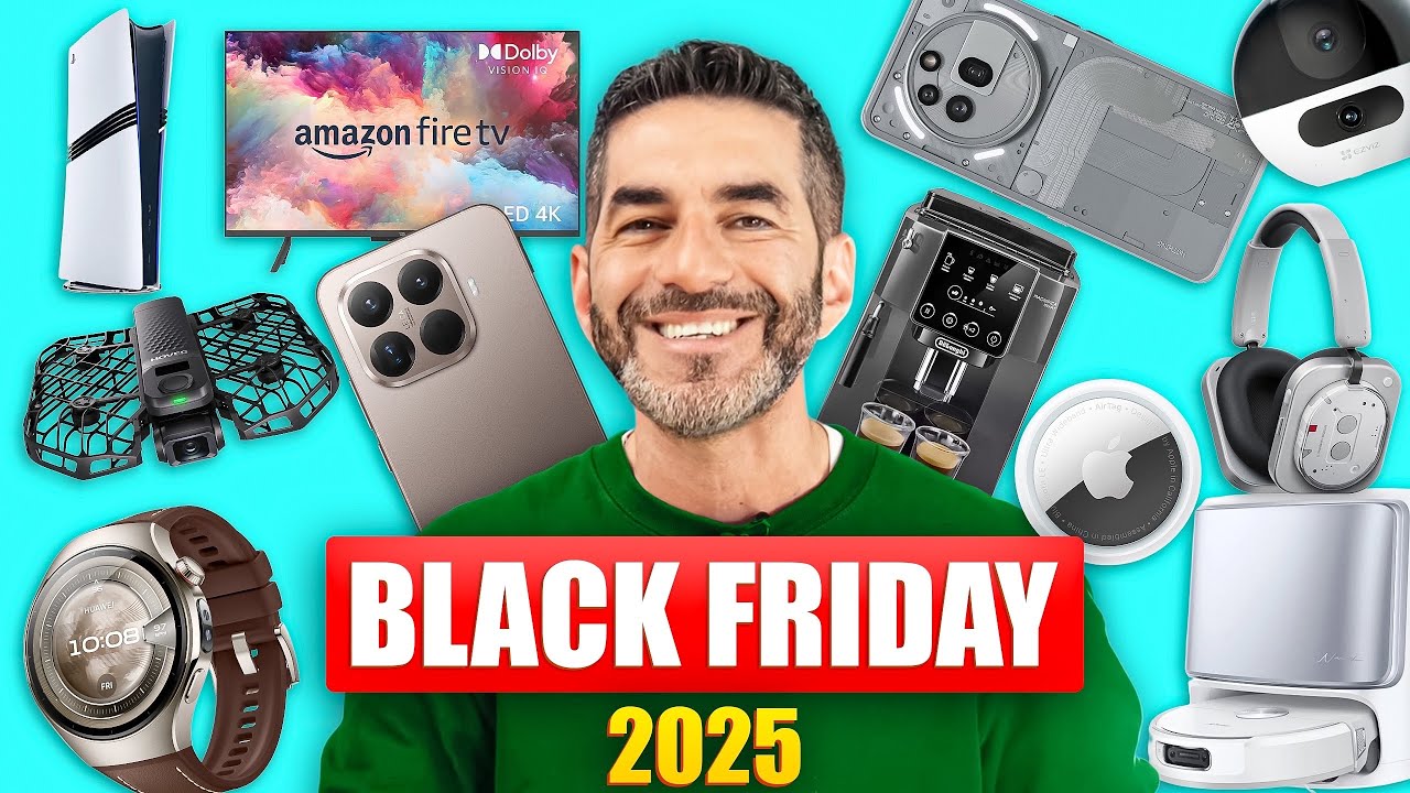Ho trovato le VERE OFFERTE Black Friday su Amazon (robot, TV 100”, PS5 e altro)