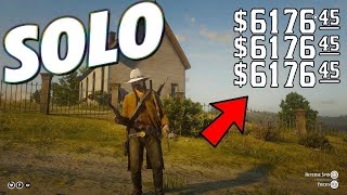 *EASY SOLO* MONEY & XP GLITCH IN RED DEAD ONLINE!