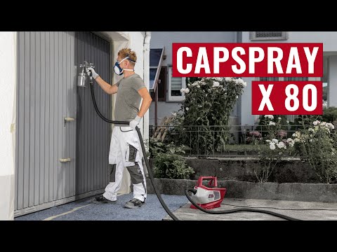 Capspray X 80 - Strong performance for outstanding results