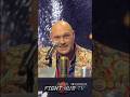Tommy you UGLY BASTARD - Tyson Fury funny moment after voted sexiest sportsman in world