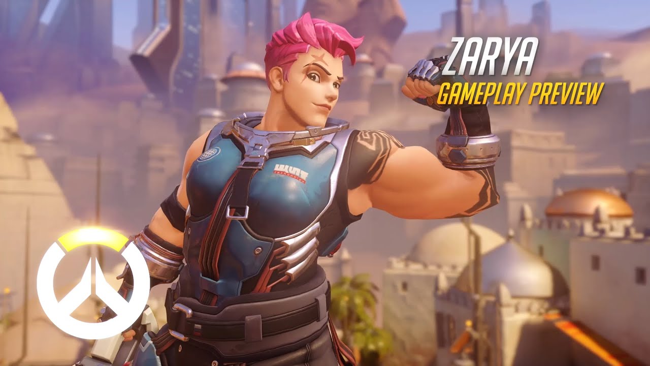 Zarya Gameplay Preview | Overwatch | 1080p HD, 60 FPS - YouTube