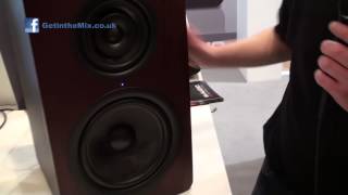 Video thumbnail for M Audio M3-8 Studio Monitors at Musik Messe 2013 with www.getinthemix.com by GetintheMix