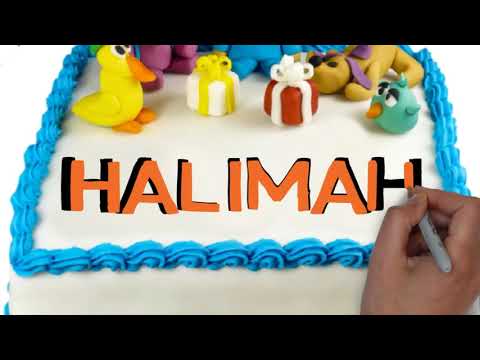 Halimah | Happy Birthday Halimah || Happy Birthday To You !!