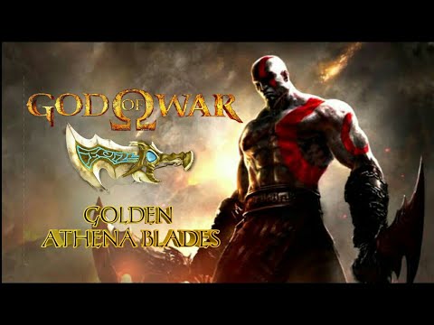Kratos With Gold Athena Blades Gameplay 1 - God Of War