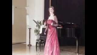 Bordighera - Karin Selva, soprano. Recital 17 02 2013.