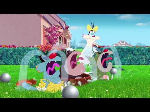 हिंदी Oggy and the Cockroaches - Back To The Past! (S04E72) - Hindi Cartoons for Kids