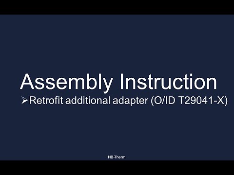 T29041-X Retrofit additional adapter