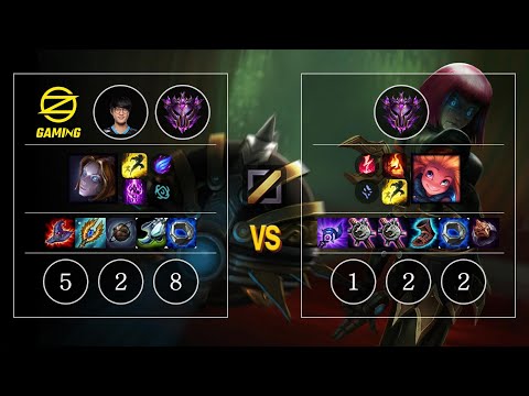OZ Crown Orianna vs Zoe Mid - KR Patch 10.13