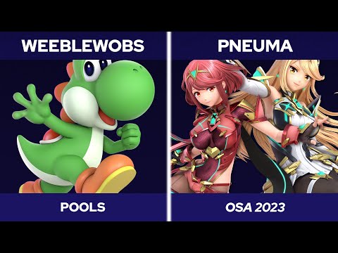 OSA 2023 Singles - Weeblewobs (Yoshi) vs. Pneuma (Pyra/Mythra) - SSBU Tournament