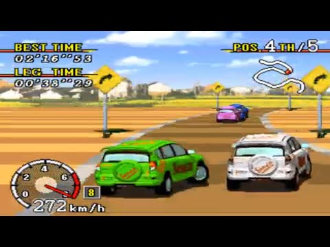 Zone 32-bit Gaming Console System (Family Sport 41-in-1) - Rally - Jogo Completo/Full Game