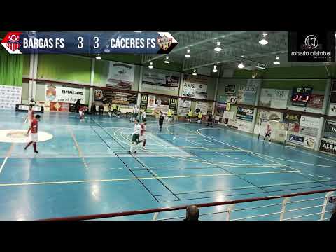 AD BARGAS VS CÁCERES UEX FS. 2º B F.S. GRUPO 4 B. JORNADA 7 20-21
