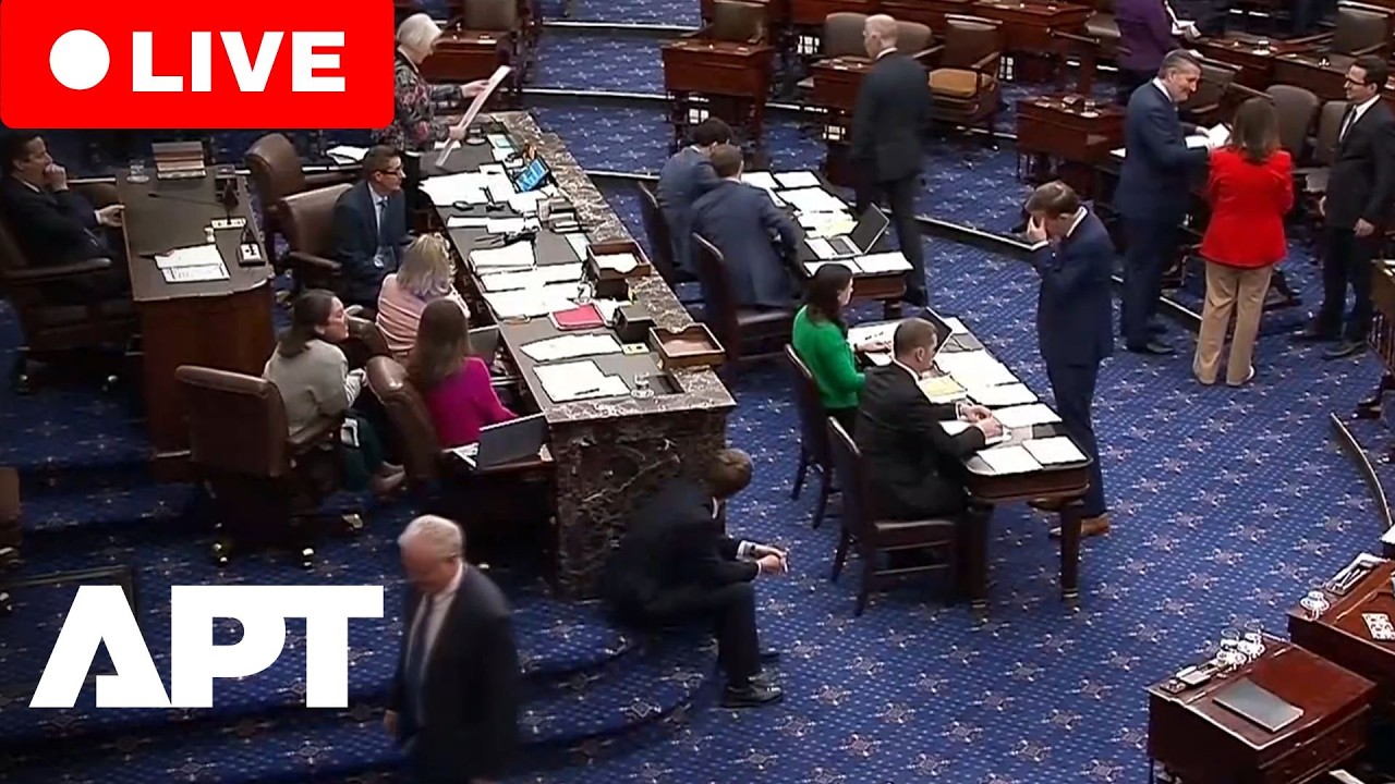 LIVE | US Senate Enters Marathon Vote-A-Rama Over $70B ICE, Border Funding Plan | APT