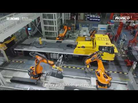 XCMG: The world’s No.1 mobile crane brand 🚧 From their Seven-Star Navigator-Class Smart Factory 🌐