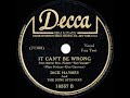 1943 HITS ARCHIVE: It Can’t Be Wrong - Dick Haymes (a cappella)