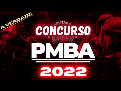 Concurso PMBA 2022