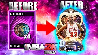 How to Craft THE BEST CARDS FOR FREE in NBA 2K Mobile!!