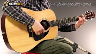 Video thumbnail for Fender DG-60 Acoustic Guitar by Musician's Friend