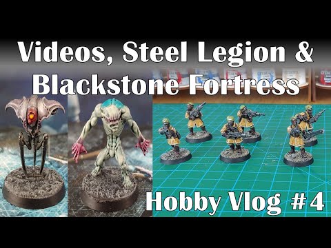 Warhammer 40k Hobby Vlog: Blackstone Fortress & Steel Legion-May 2020
