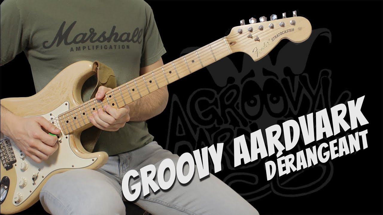 Groovy Aardvark - Dérangeant - Solo de guitare avec partition