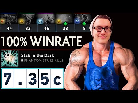 Miracle- | 100% Winrate Phantom Assassin | 7.35c BROKEN?!