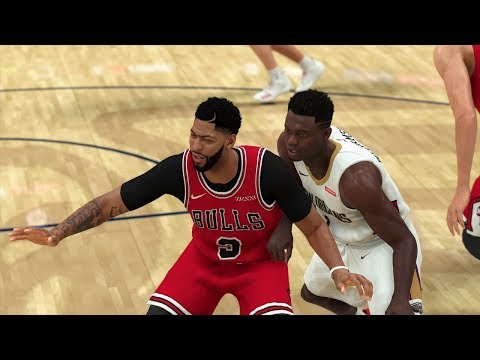 Zion Williamson,Anthony Davis matchUp | vs Pelicans | NBA 2K20 My Career Ep.120 Game 49