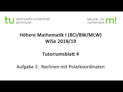 Komplexe Wurzeln -- TU Dortmund, Höhere Mathematik I (BCI/BW/MLW), WS2018/19 (TB4 A2)
