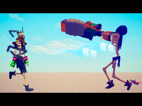 (KING OF SKELETONS) EVERY UNIT TURNED INTO SKELETON - Totally Accurate Battle Simulator TABS