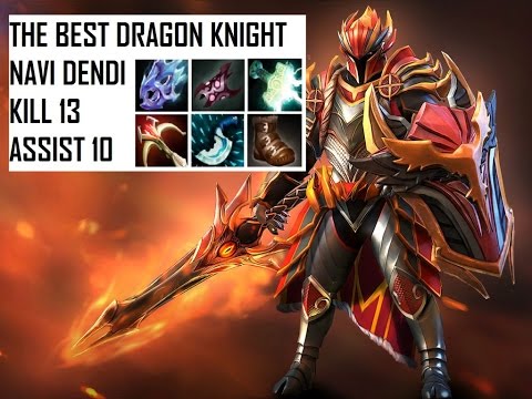 Dota 2 - Dendi Dragon Knight Dota 2 Gameplay