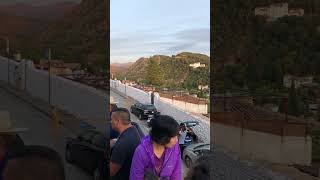 2019.10.02 西班牙 格拉納達 Granada - Mirador San Nicolás (聖尼古拉教堂廣場上看夕陽)