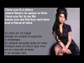 Amy Winehouse - A song for you  (subs Español - Inglés)